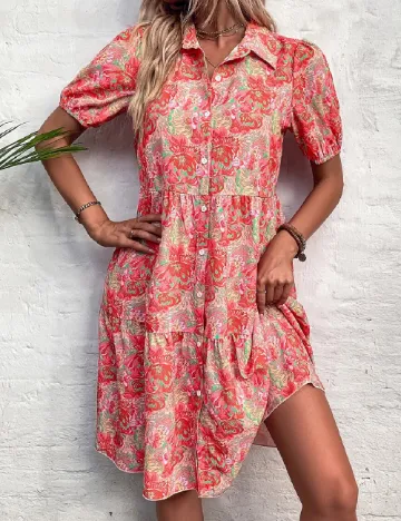 Rochie scurta SHEIN, mix culori