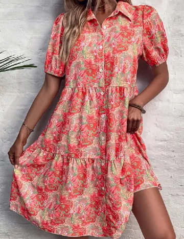 Rochie scurta SHEIN, mix culori