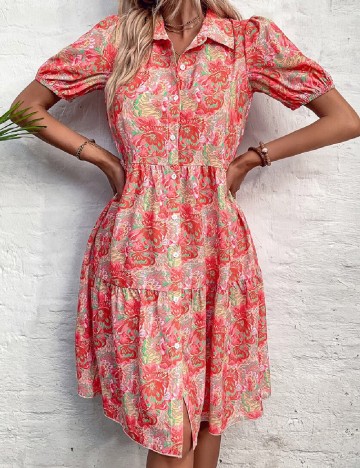 Rochie scurta SHEIN, mix culori