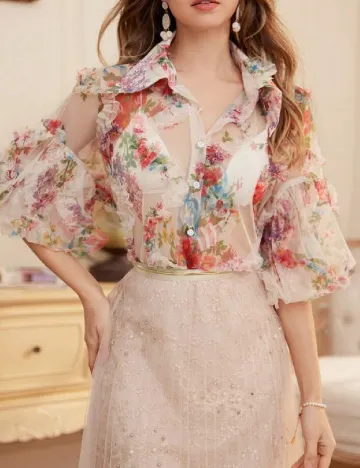 Camasa SHEIN, floral print