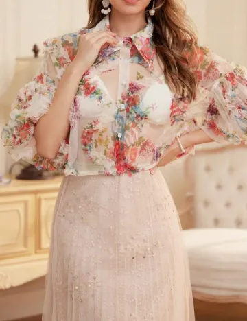 Camasa SHEIN, floral print