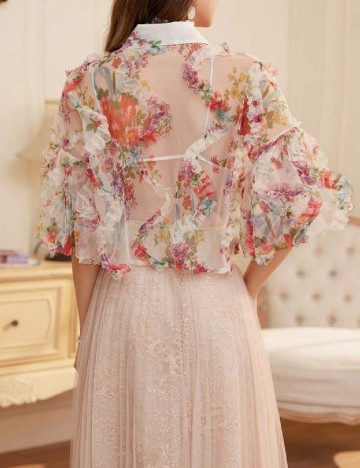 Camasa SHEIN, floral print