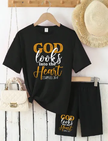 Compleu Shein Kids, negru