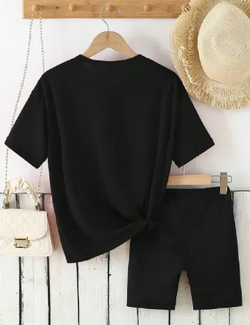 Compleu Shein Kids, negru