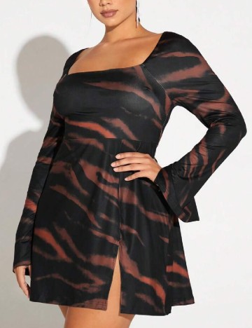Rochie scurta SHEIN CURVE, negru