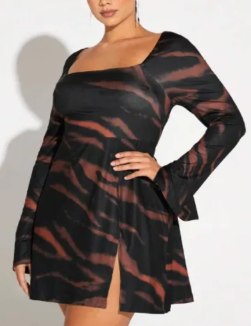 Rochie scurta SHEIN CURVE, negru