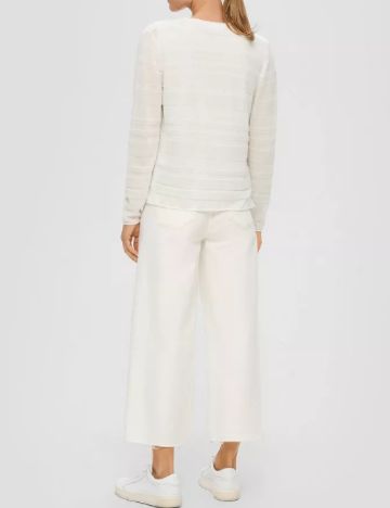 Cardigan s.Oliver, alb
