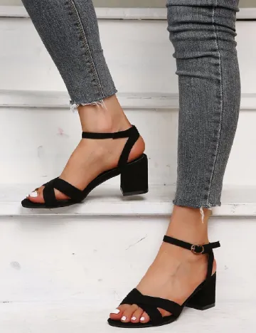 Sandale SHEIN, negru