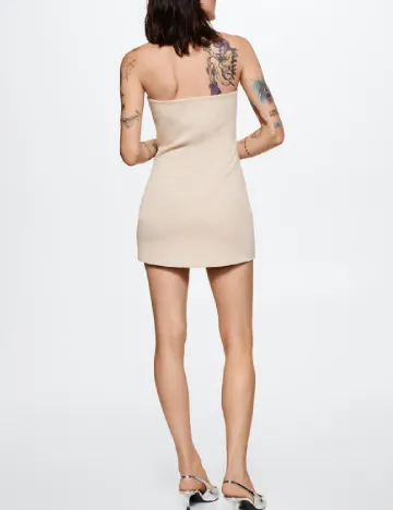 Rochie scurta Mango, crem