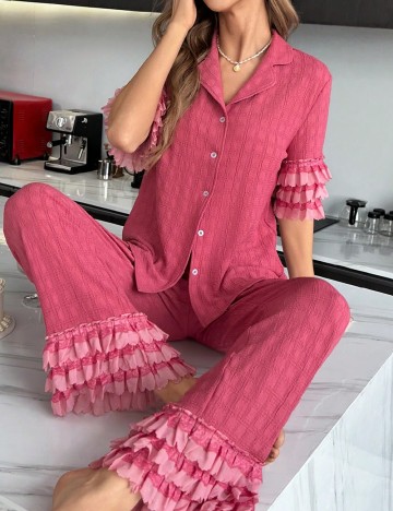 Pijama SHEIN, roz