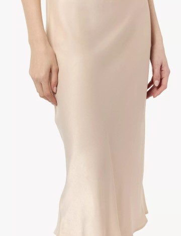 Rochie medie Comma, crem