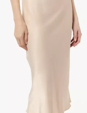 Rochie medie Comma, crem