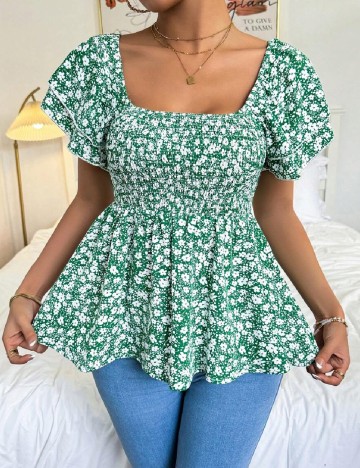 Bluza SHEIN, verde