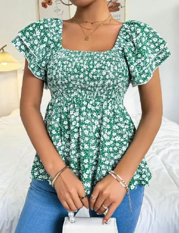 Bluza SHEIN, verde