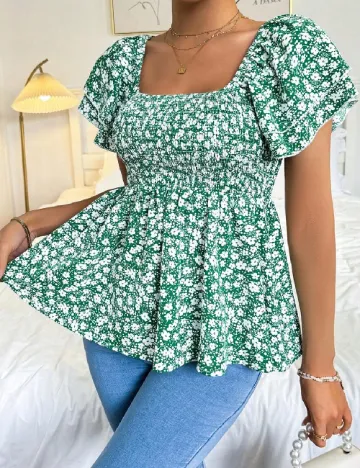 Bluza SHEIN, verde