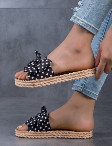 Slapi SHEIN, negru