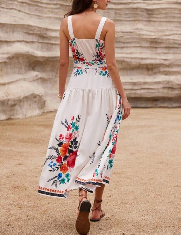 Rochie lunga SHEIN, ecru