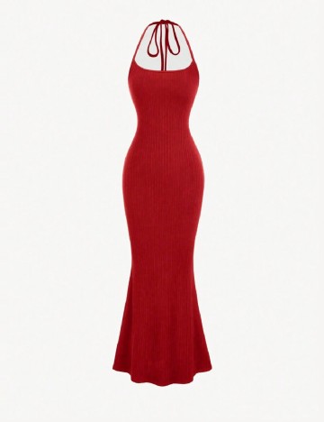 Rochie lunga SHEIN, rosu