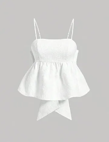 Top SHEIN, alb