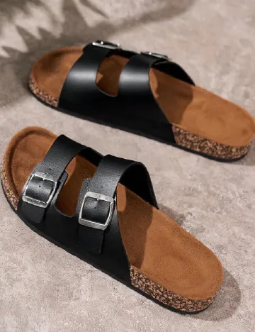 Slapi SHEIN, negru