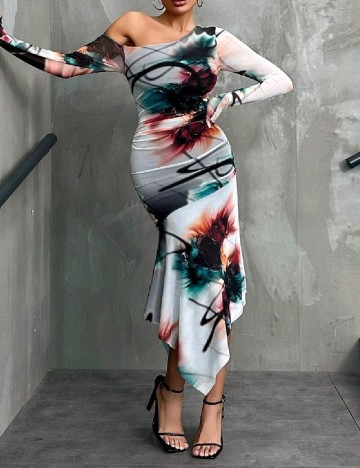 Rochie medie SHEIN, mix culori