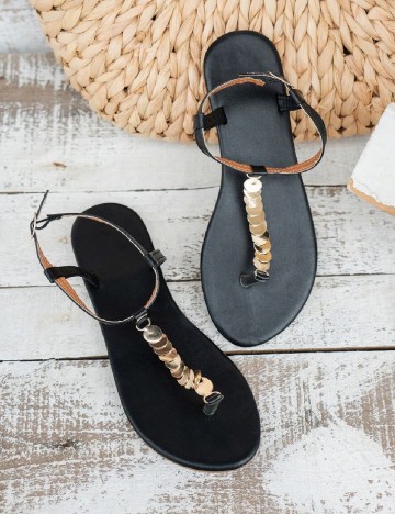 Sandale SHEIN, negru