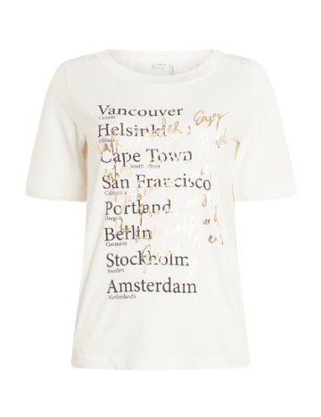 Tricou s.Oliver, alb