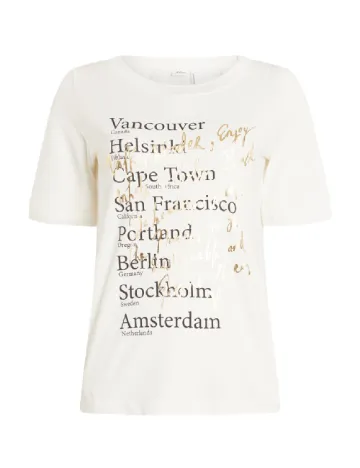 Tricou s.Oliver, alb