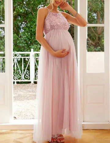 Rochie lunga SHEIN Maternity, roz