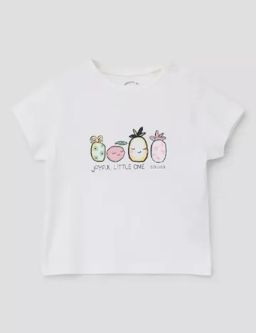 Tricou s.Oliver, alb