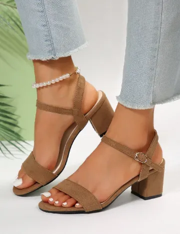 Sandale SHEIN, maro