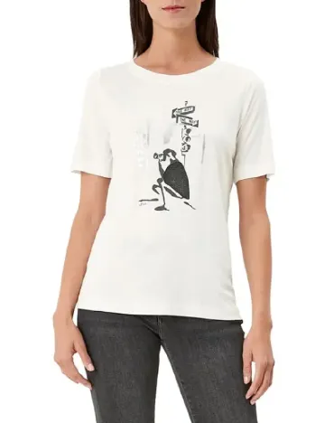 Tricou s.Oliver, alb