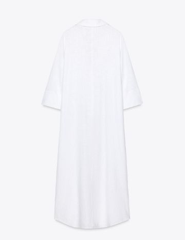 Rochie medie Zara, alb