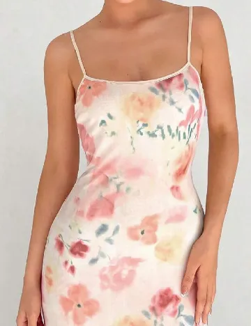 Rochie lunga SHEIN, floral print