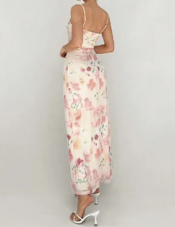 Rochie lunga SHEIN, floral print