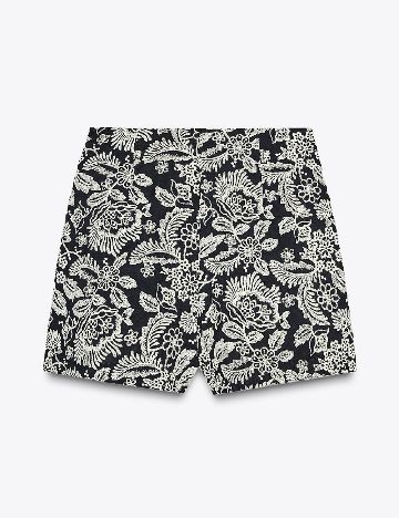 Fusta pantalon Zara, bleumarin