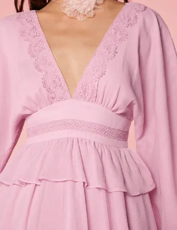 Rochie scurta SHEIN, roz