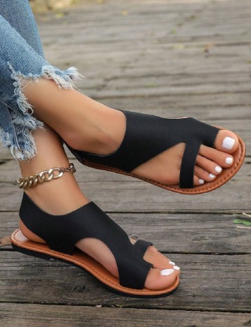 Sandale SHEIN, negru