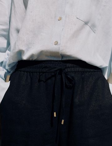 Pantaloni Zara, bleumarin