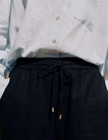 Pantaloni Zara, bleumarin