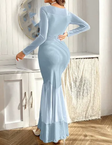 Rochie lunga SHEIN, albastru