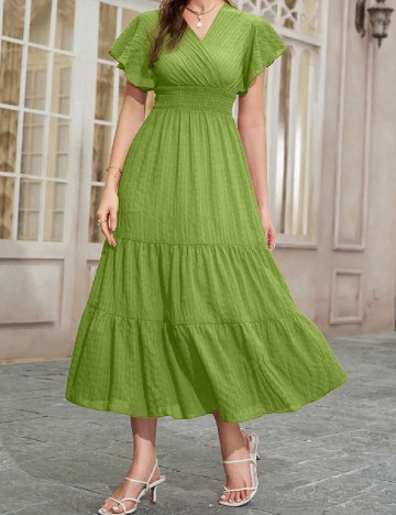 Rochie lunga SHEIN, verde
