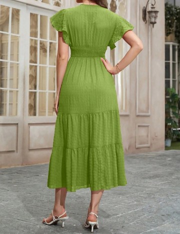 Rochie lunga SHEIN, verde