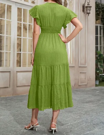 Rochie lunga SHEIN, verde