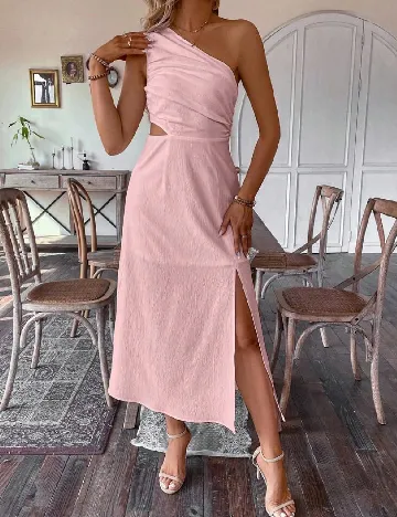 Rochie lunga SHEIN, roz