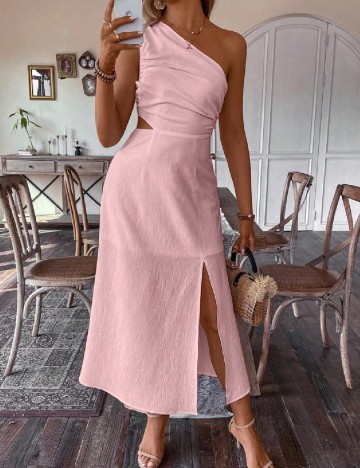 Rochie lunga SHEIN, roz