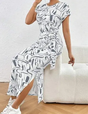 Rochie lunga SHEIN, alb