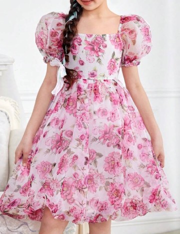 Rochie Shein Kids, floral print
