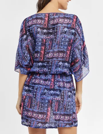 Rochie de plaja s.Oliver, albastru