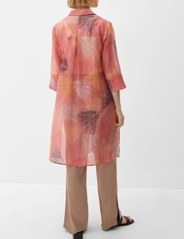 Rochie de plaja s.Oliver, roz pudra
